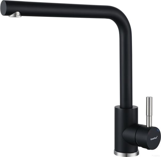 Смеситель GranFest QUARZ GF-Z5411 (черный)