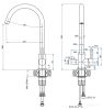 Смеситель GranFest QUARZ GF-Z5420 песочный