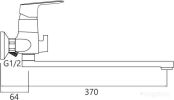Смеситель Gross Aqua Flat 7250520C-35F
