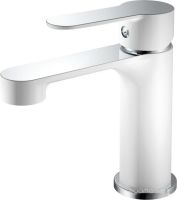 Смеситель Haiba HB10557-8 (хром/белый)