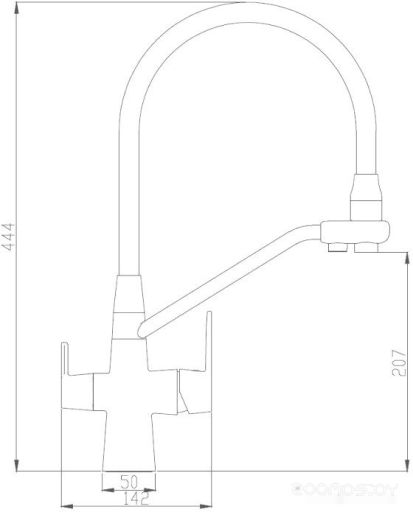 Смеситель Haiba HB76855-7