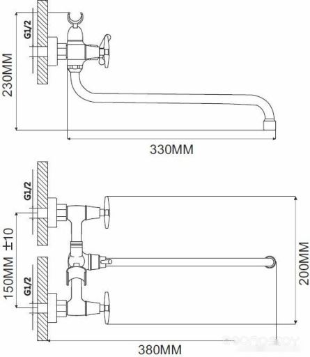 Смеситель Maxonor MN2220, фото 1