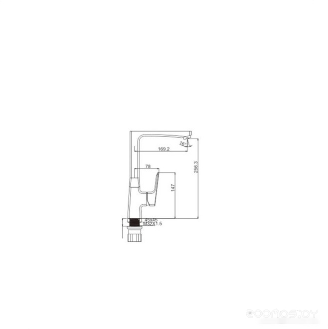 Смеситель Maxonor Pure Life PL4092, фото 3