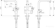 Смеситель Omoikiri Nagano-CPure + Drop lite