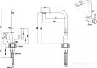 Смеситель Paulmark Skalen Sk213020-401 (антрацит)