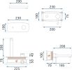 Смеситель Rea Oval B5124 (хром глянцевый)