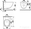 Унитаз подвесной Laufen Basal Combipack 866E100000001