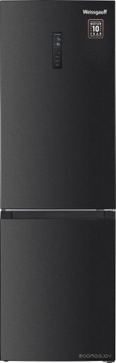 Холодильник Weissgauff WRK 2000 Total NoFrost Inverter Black Inox, фото 1