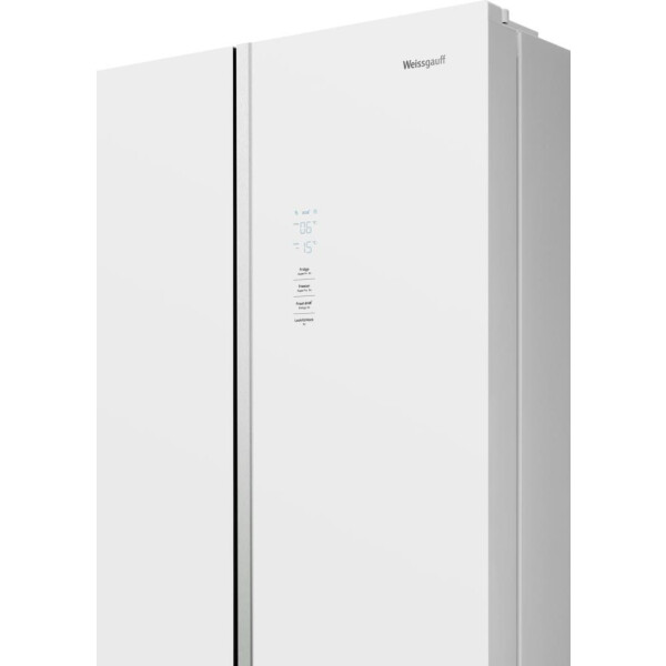 Холодильник Weissgauff WCD 590 Nofrost Inverter Premium Biofresh White Glass, фото 10