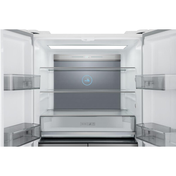 Холодильник Weissgauff WCD 590 Nofrost Inverter Premium Biofresh White Glass, фото 5
