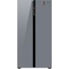 Холодильник Weissgauff WSBS 600 NoFrost Inverter Dark Grey Glass