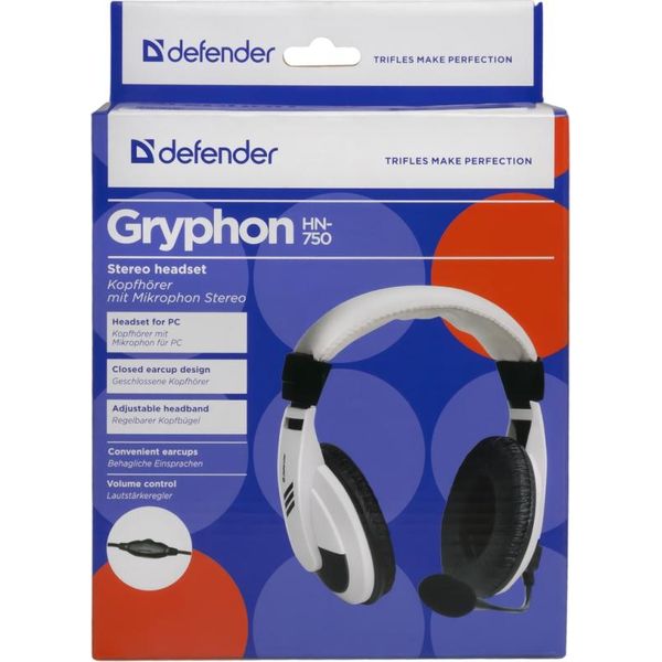 Наушники Defender Gryphon 750 (White), фото 3