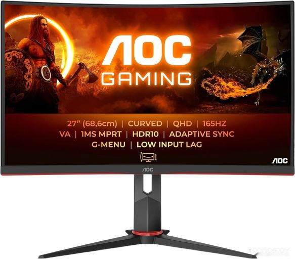 Игровой монитор AOC CQ27G2S, фото 1