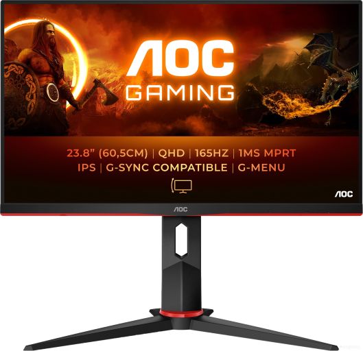 Игровой монитор AOC Q24G2A/BK, фото 1