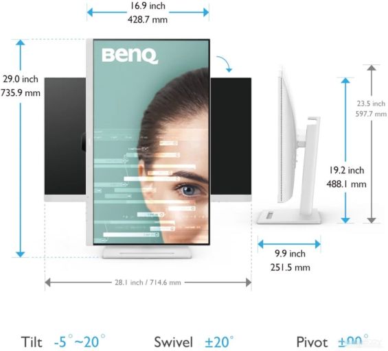 Монитор Benq Eye-Care GW3290QT