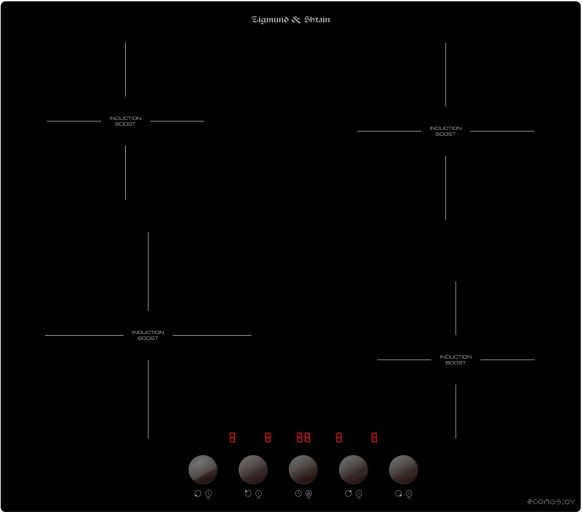 Варочная панель Zigmund & Shtain CI 45.6 B