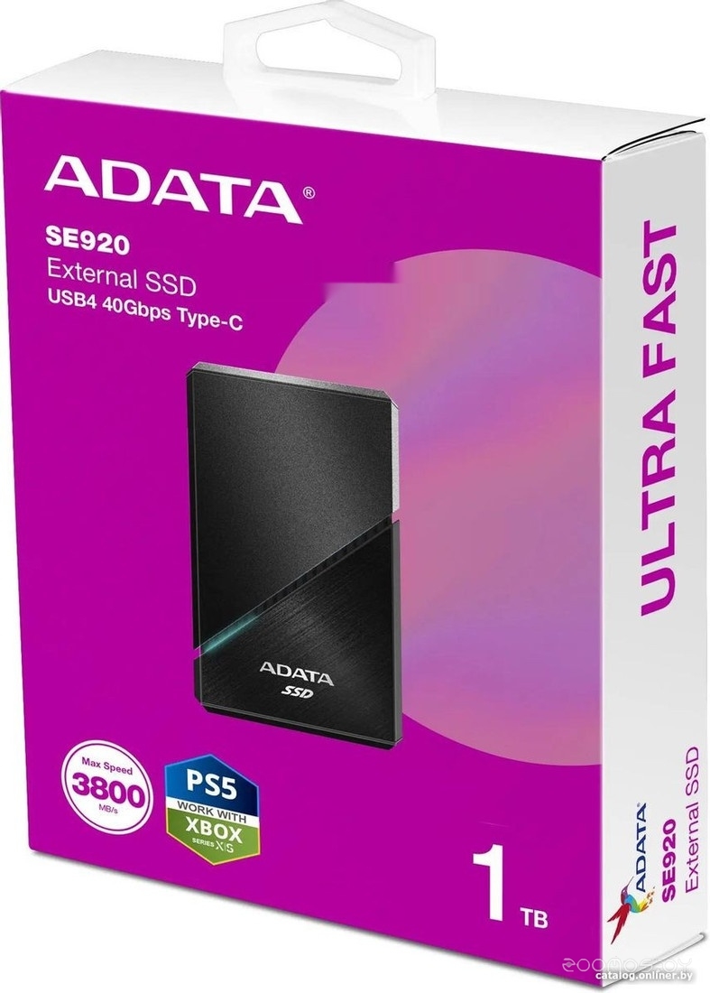 Внешний накопитель A-Data SE920 1TB SE920-1TCBK, фото 10