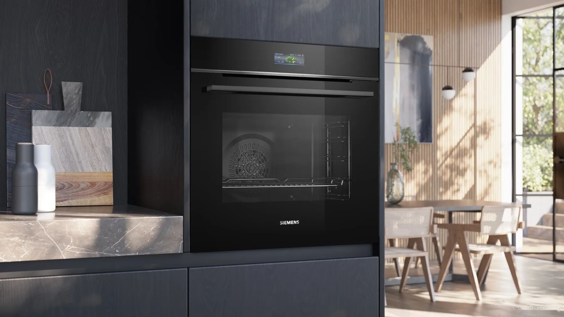 Электрический духовой шкаф Siemens iQ700 HB774G2B1, фото 6