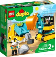 Конструктор Lego DUPLO Грузовик и гусеничный экскаватор 10931