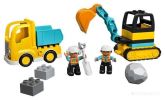 Конструктор Lego DUPLO Грузовик и гусеничный экскаватор 10931