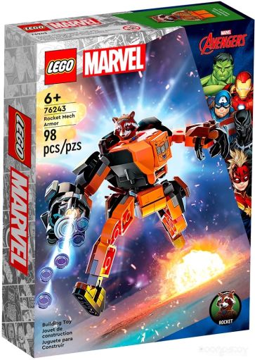 Конструктор Lego Marvel 76243 Ракета: робот