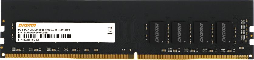 Оперативная память DIGMA 8ГБ DDR4 2666 МГц DGMAD42666008D