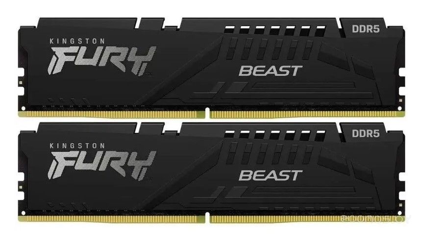 Оперативная память Kingston FURY Beast 2x8ГБ DDR5 5600МГц KF556C36BBEK2-16