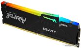 Оперативная память Kingston FURY Beast RGB 16ГБ DDR5 6400 МГц KF564C32BBA-16