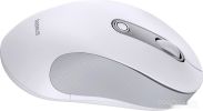 Мышь Baseus F02 Ergonomic Wireless Mouse (белый, без батарейки в комплекте)