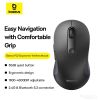 Мышь Baseus F02 Ergonomic Wireless Mouse (черный, без батарейки в комплекте)