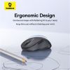 Мышь Baseus F02 Ergonomic Wireless Mouse (черный, без батарейки в комплекте)