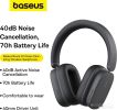 Наушники Baseus Bowie H1 Noise-Cancelling (темно-серый)