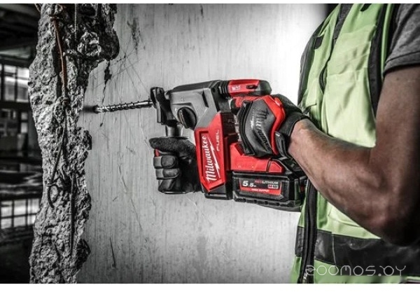 Перфоратор Milwaukee M18 FUEL FH-0X 4933478500 (без АКБ, кейс), фото 8
