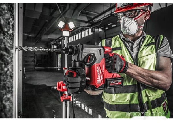 Перфоратор Milwaukee M18 FUEL FH-0X 4933478500 (без АКБ, кейс), фото 4