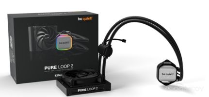 Жидкостное охлаждение для процессора be quiet! Pure Loop 2 120mm BW016