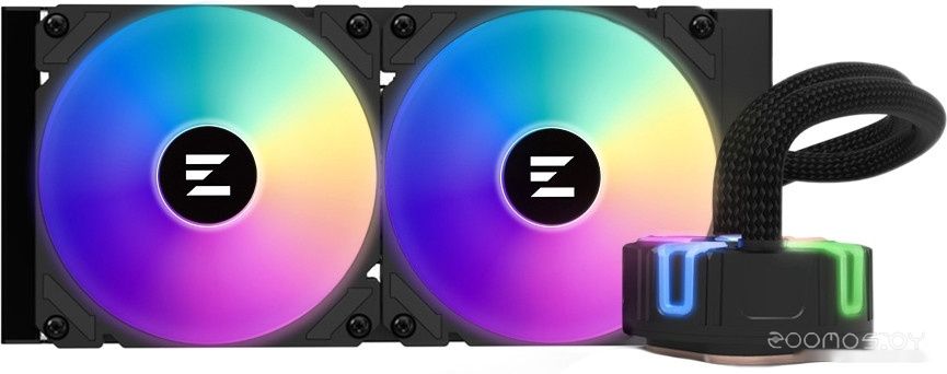 Жидкостное охлаждение для процессора ZALMAN Reserator5 Z24 ARGB (черный)