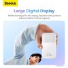 Внешний аккумулятор Baseus Comet Series Dual-Cable Digital Display Fast Charge Power Bank 22.5W 20000mAh (белый)