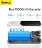 Внешний аккумулятор Baseus Qpow Pro Digital Display Fast Charge Power Bank iP Edition 20W 10000mAh (белый)