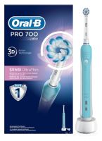 Электрическая зубная щетка Braun Oral-BPRO 1 700 SENSIUltraThin 4210201157786