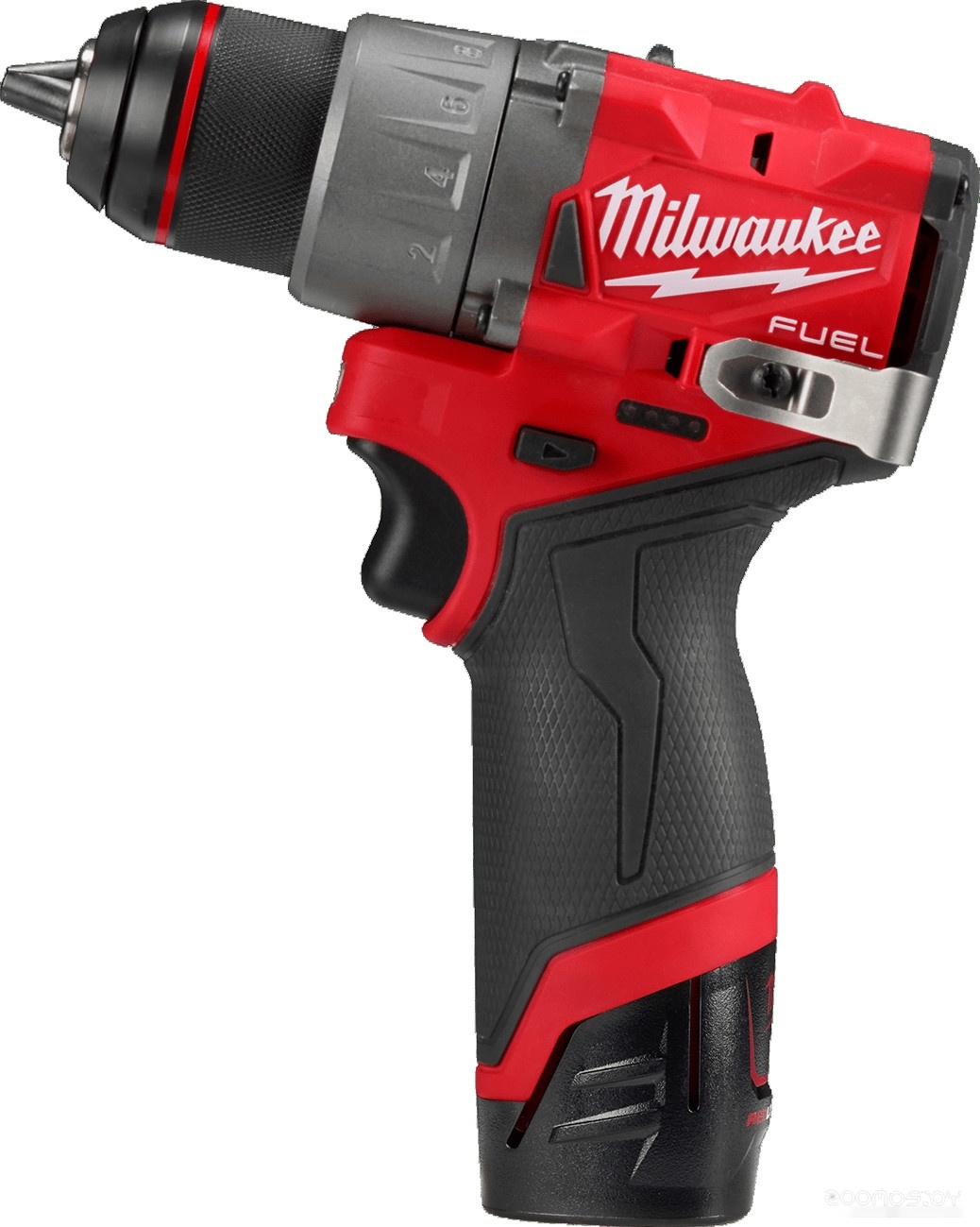 Дрель-шуруповерт Milwaukee M12 FUEL M12FDD2-202X 4933479873 (с 2-мя АКБ 2 Ач, кейс), фото 2