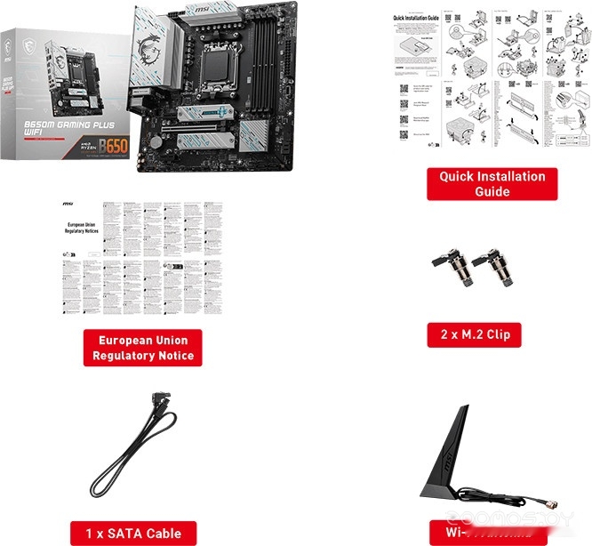 Материнская плата MSI B650M Gaming Plus WiFi, фото 5