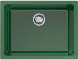 Кухонная мойка Omoikiri Okinoshima 61-U/I RG Glossy (royal green глянцевый)