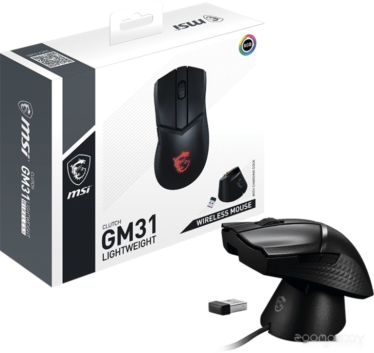 Игровая мышь MSI Clutch GM31 Wireless, фото 16