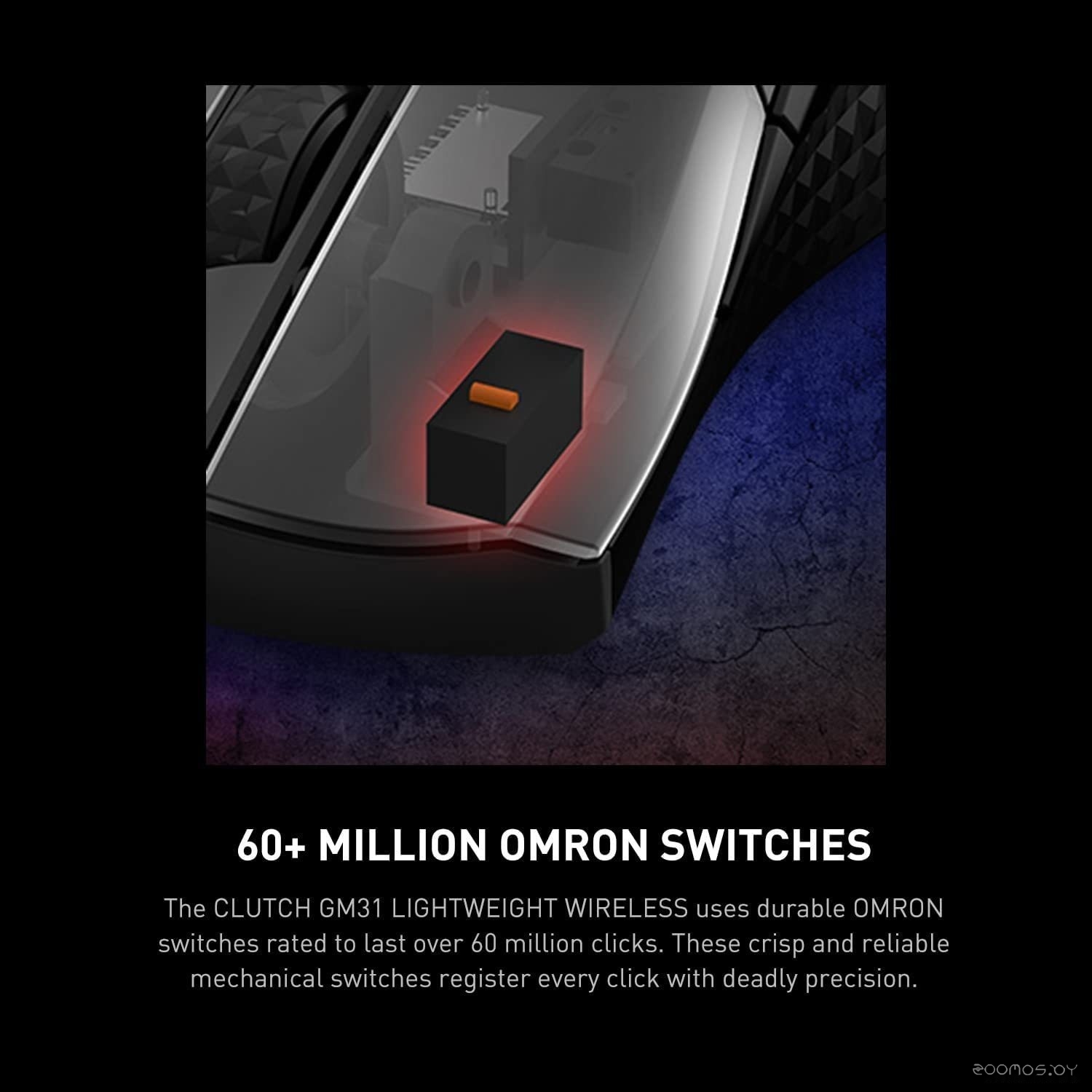 Игровая мышь MSI Clutch GM31 Wireless, фото 8
