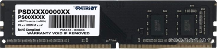 Оперативная память Patriot Signature Line 18ГБ DDR4 2666 МГц PSD48G26662