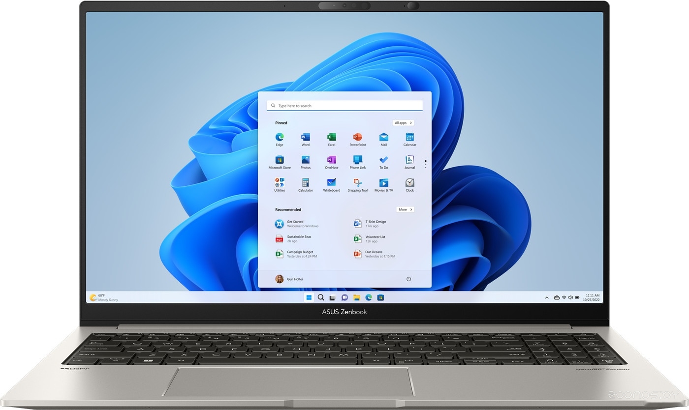 Ноутбук Asus Zenbook 15 OLED UM3504DA-MA476, фото 2