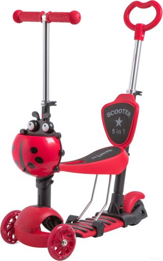 Самокат Novatrack Saddle Pro 2019 120SB.DISCOKIDS.RD9 (красный)