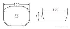 Умывальник BelBagno BB1302-H301