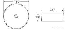 Умывальник BelBagno BB1315-H301