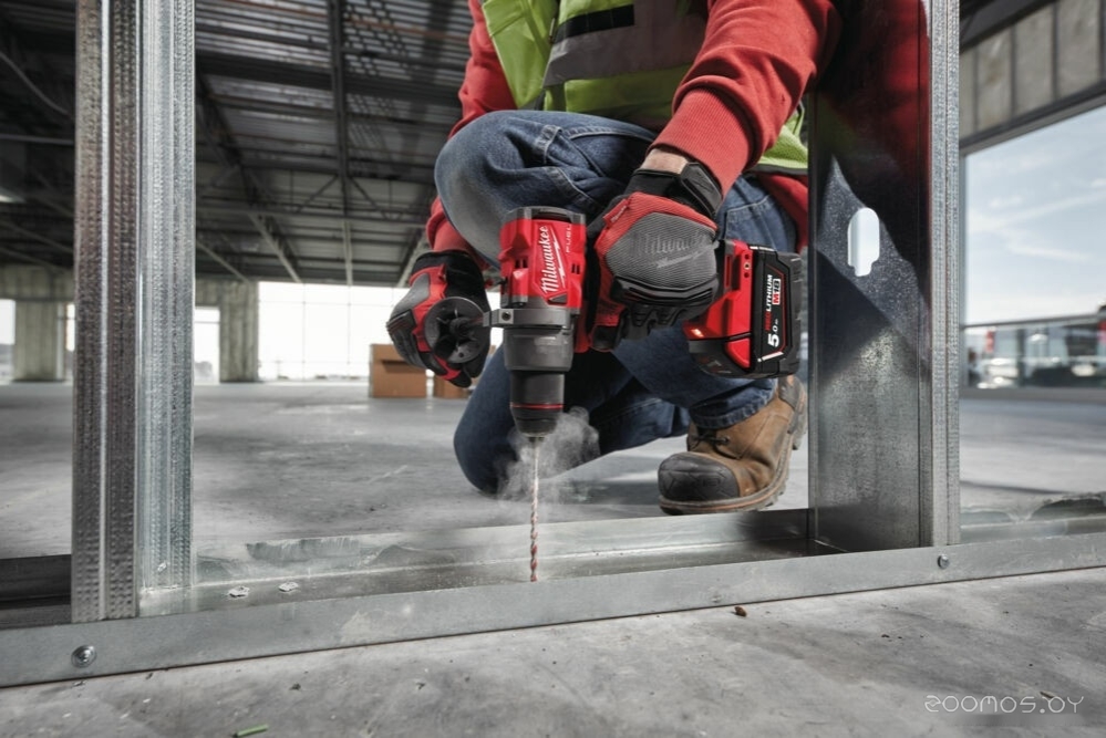 Дрель-шуруповерт Milwaukee M18 FUEL M18FDD3-502X 4933479863 (с 2-мя АКБ 5 Ач, кейс), фото 10